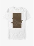 Dune: Part Two Paul Atreides Retro Illustration T-Shirt, WHITE, hi-res