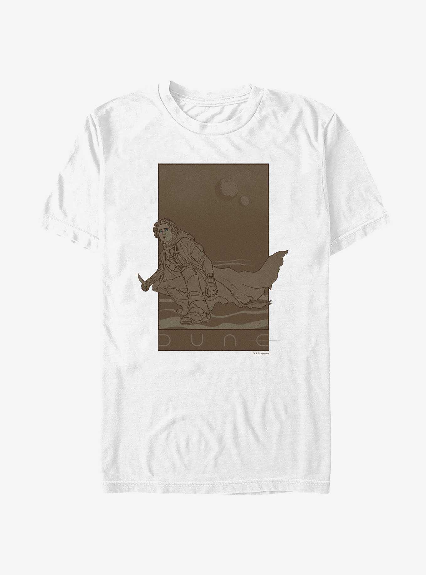 Dune: Part Two Paul Atreides Retro Illustration T-Shirt, , hi-res