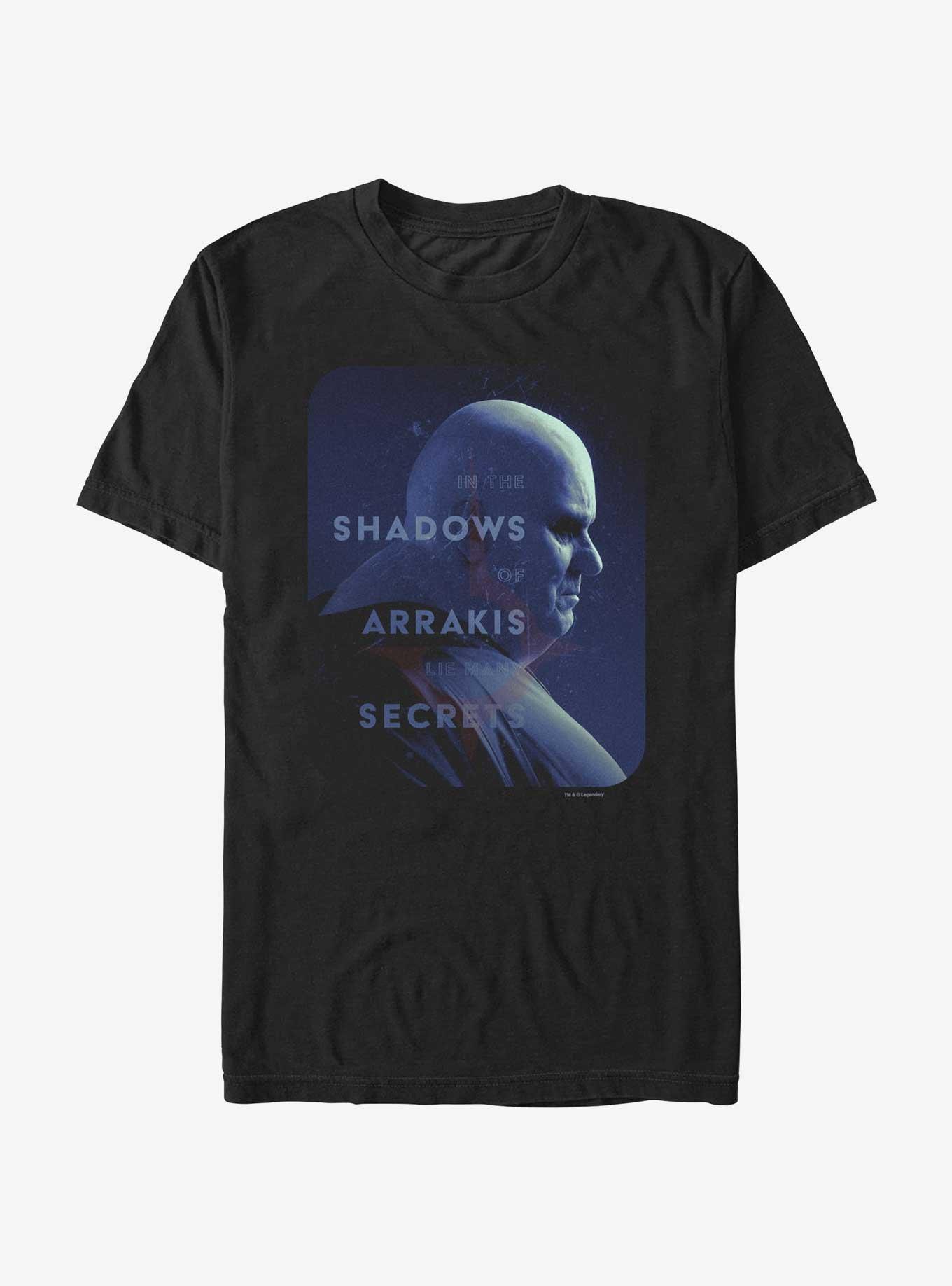 Dune: Part Two Baron Secrets Shadows T-Shirt, BLACK, hi-res