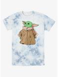 Star Wars The Mandalorian Grogu Look Tie-Dye T-Shirt, WHITEBLUE, hi-res