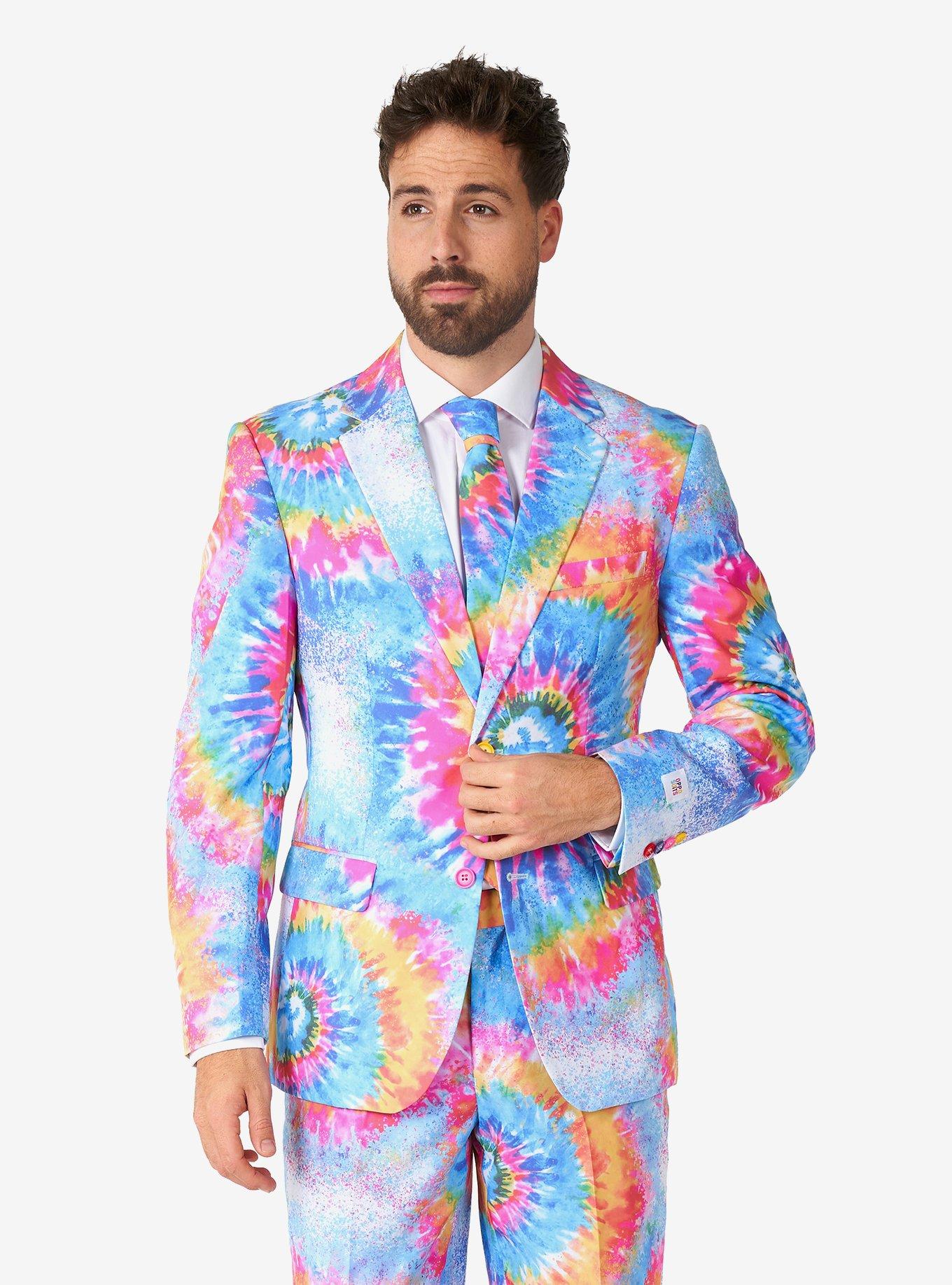 Mr. Tie Dye Suit, MULTI, hi-res