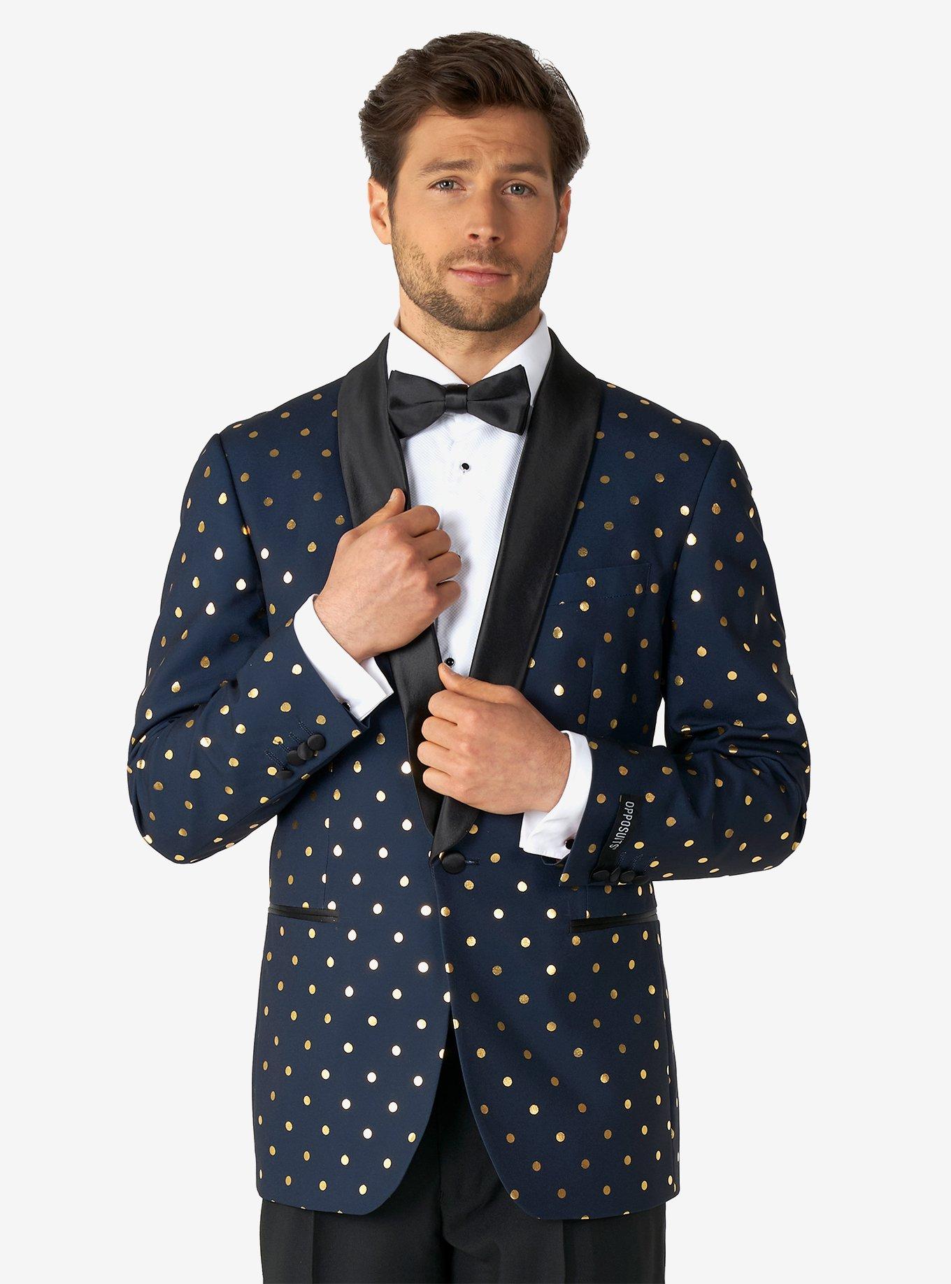 Goldy Dots Tuxedo, , hi-res