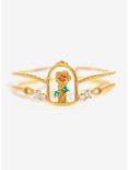 Disney X Girls Crew Beauty And The Beast Enchanted Rose Ring, MULTI, hi-res