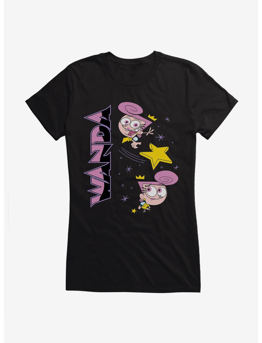 The Fairly Oddparents Wanda Girls T-Shirt, BLACK, hi-res