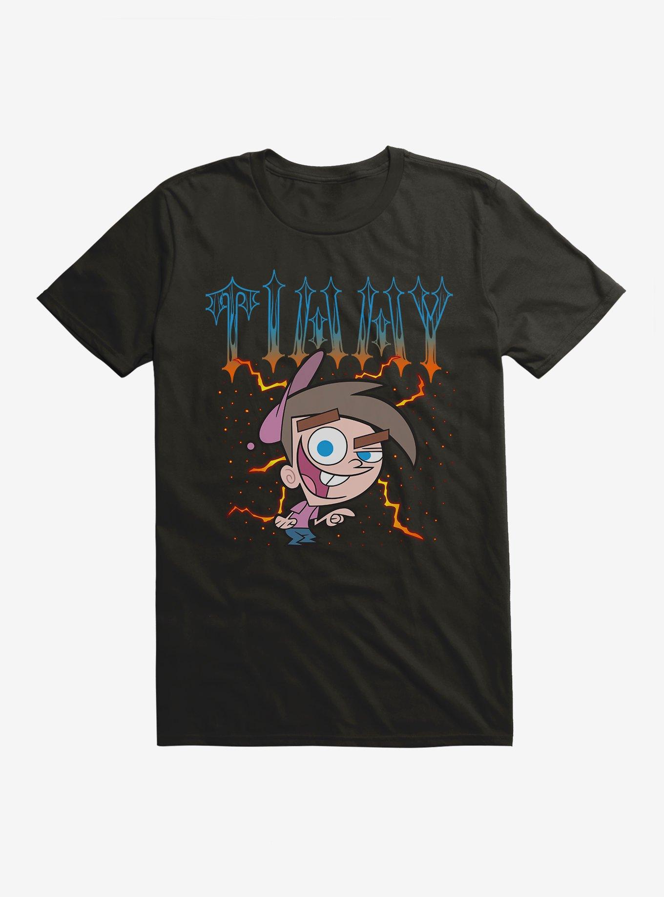 The Fairly Oddparents Timmy Turner T-Shirt, BLACK, hi-res