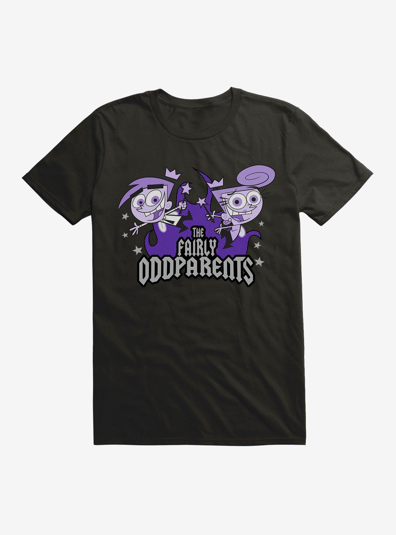 The Fairly Oddparents Cosmo And Wanda T-Shirt, BLACK, hi-res