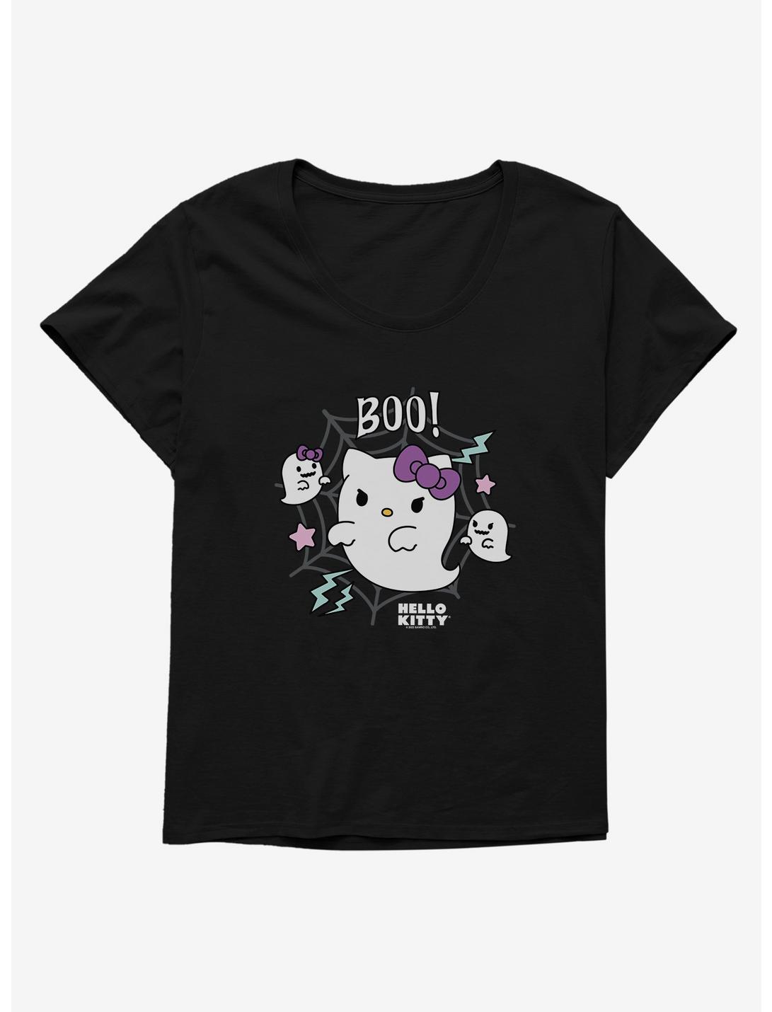 Hello Kitty Ghost Girls T-Shirt Plus Size, BLACK, hi-res