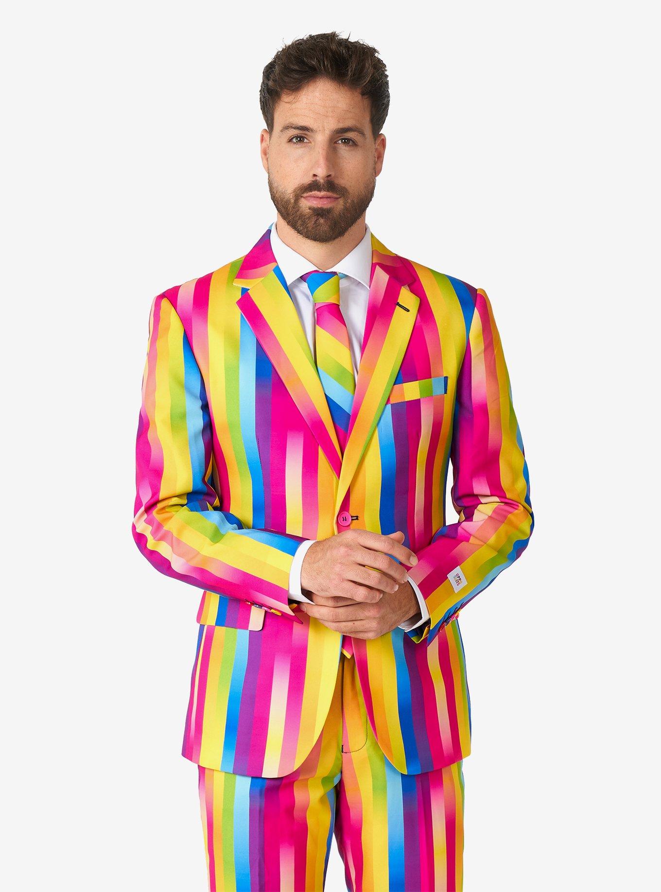 Rainbow Glaze Suit, MULTI, hi-res