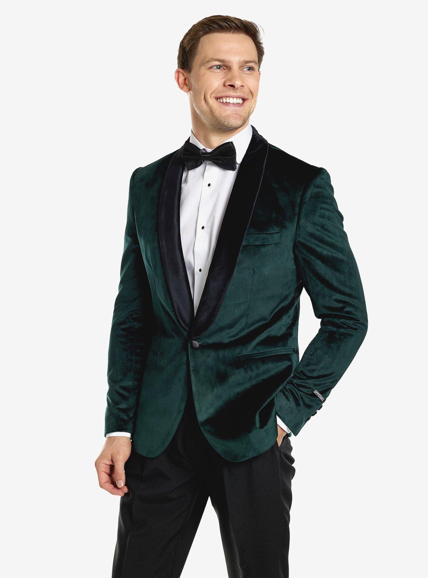 Rich Green Dinner Jacket, GREEN, hi-res