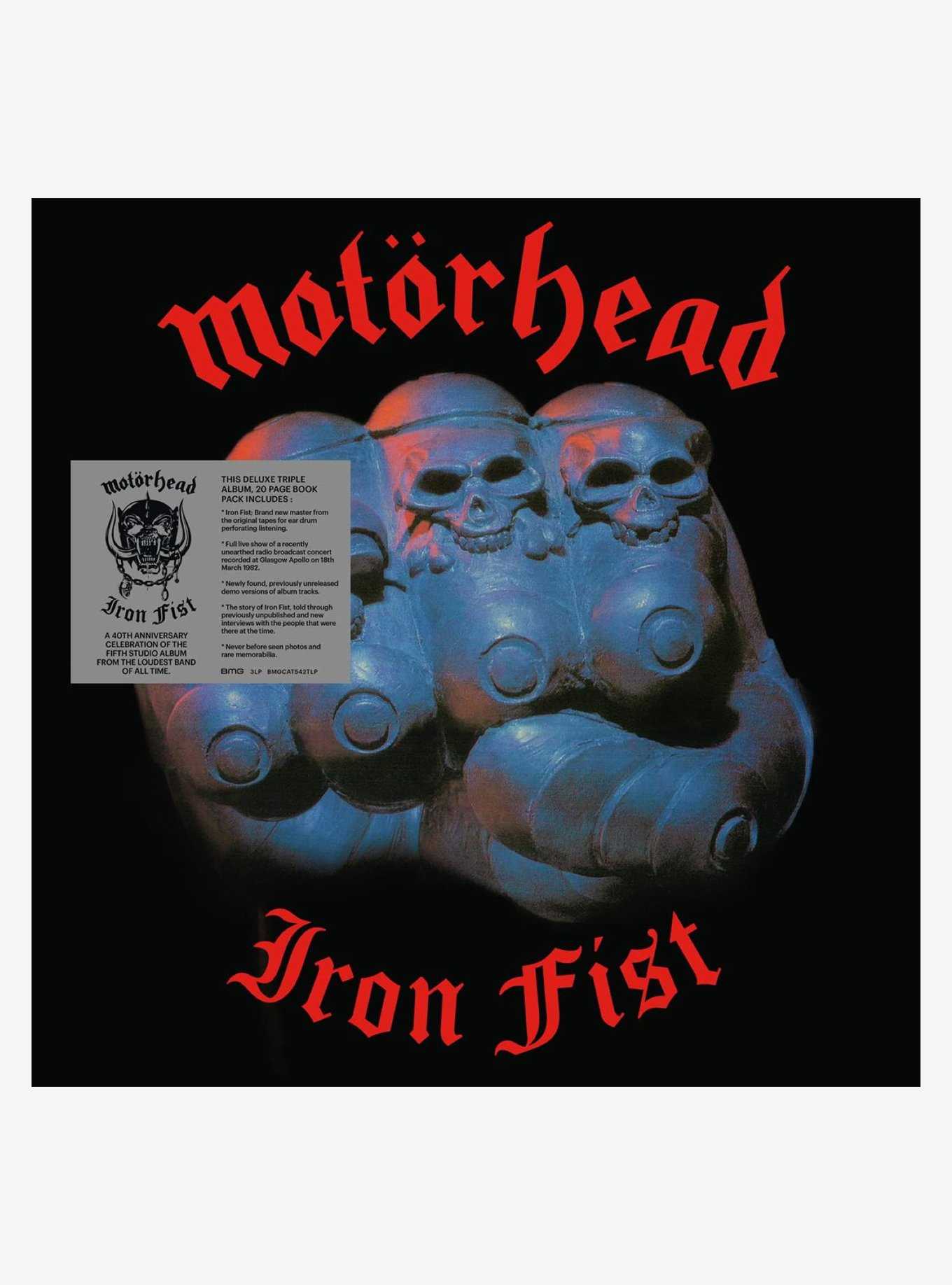 Motorhead Iron Fist (40th Anniversary Edition) Vinyl LP, , hi-res