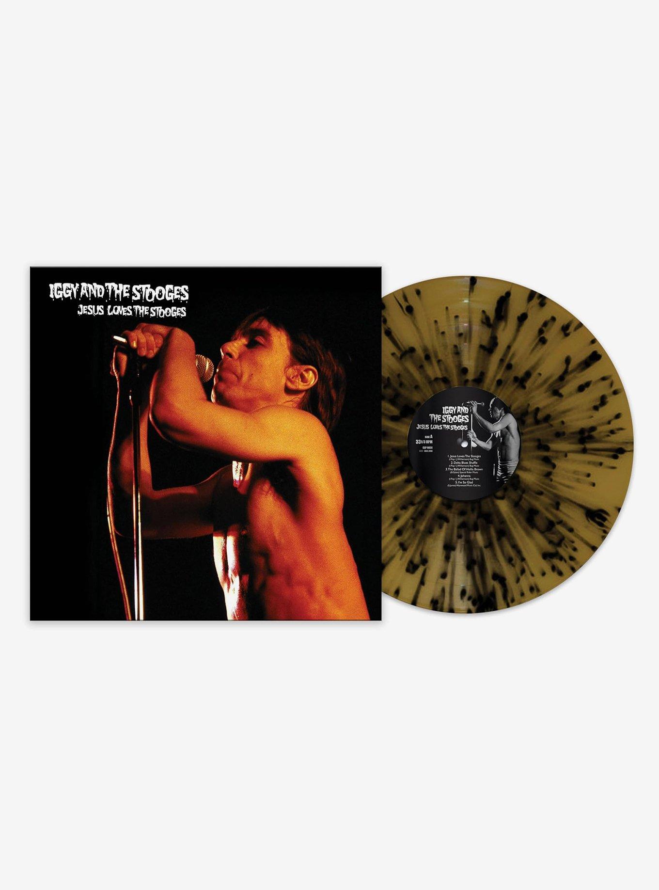 Iggy & Stooges Jesus Loves The Stooges (Black & Gold Splatter) Vinyl LP, , hi-res