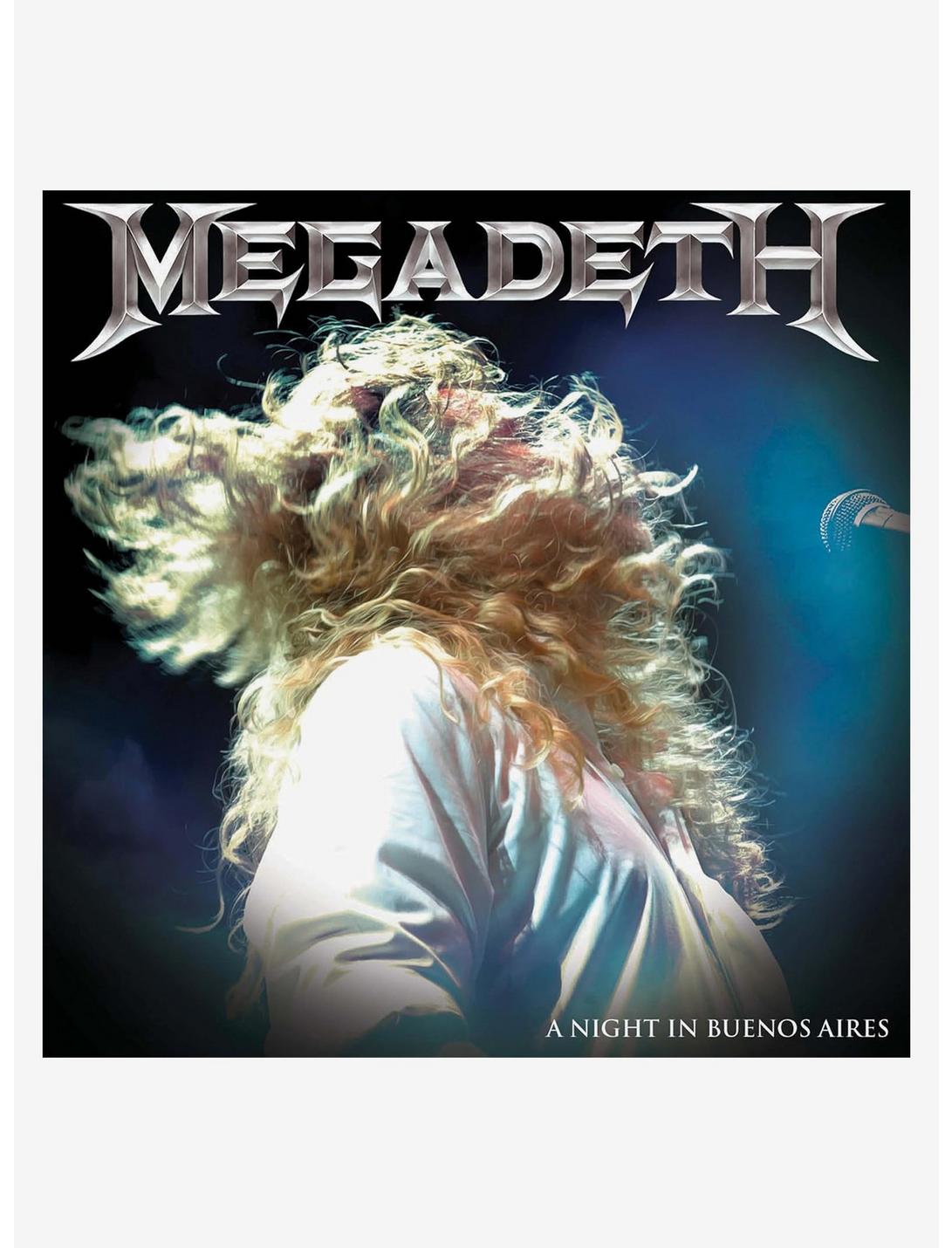 Megadeth Night In Buenos Aires (Blue Vinyl) Vinyl LP, , hi-res