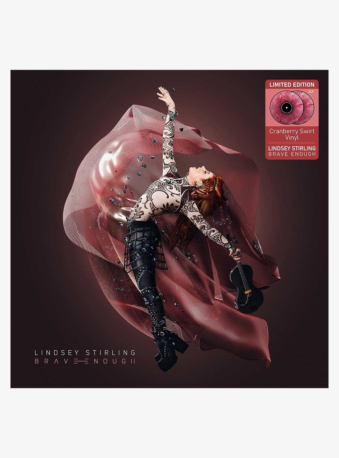 Lindsey Sterling Brave Enough Cranberry Swirl Vinyl LP, , hi-res