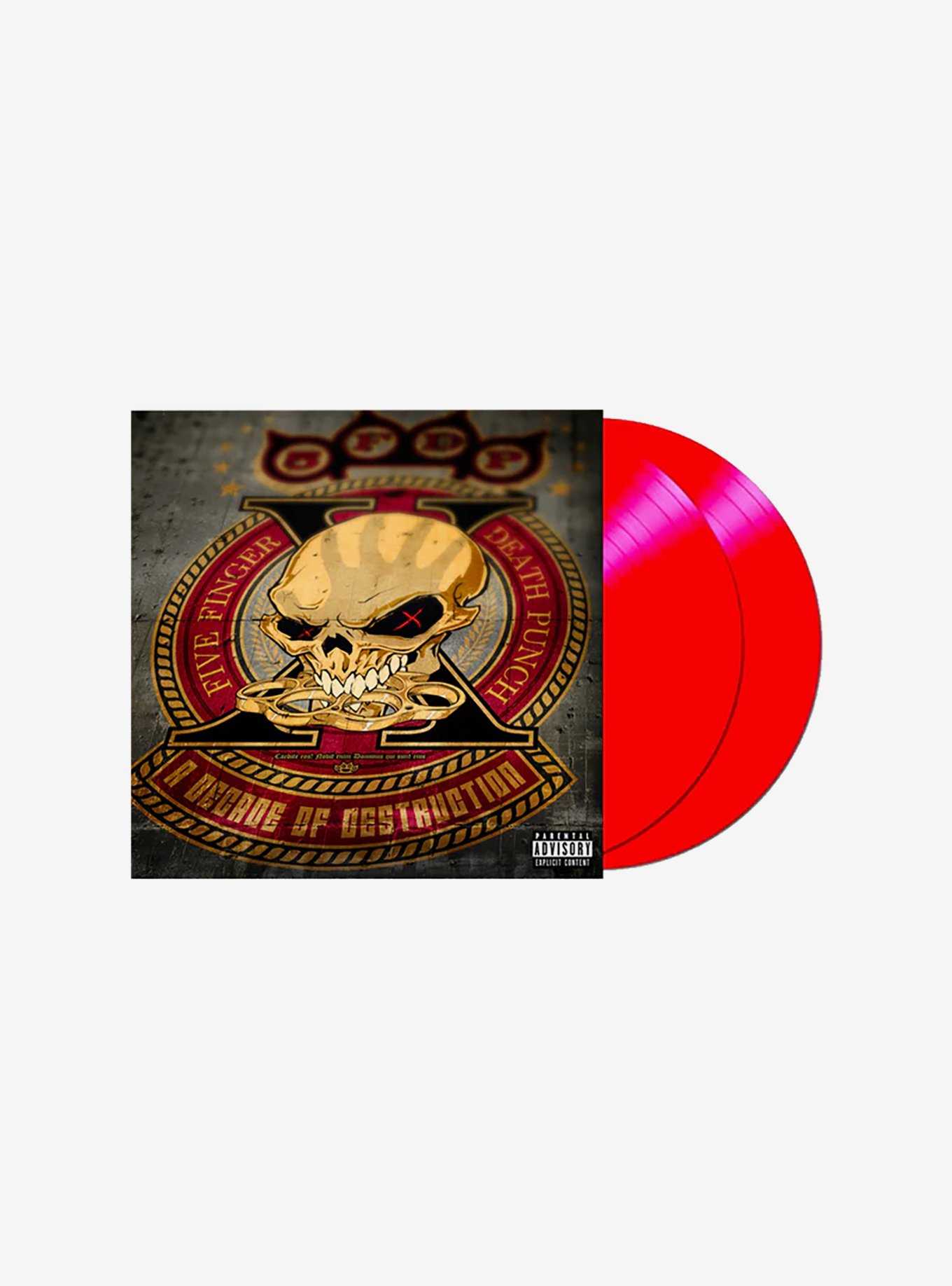 Five Finger Death Punch A Decade of Destruction (Crimson Red) Vinyl LP, , hi-res