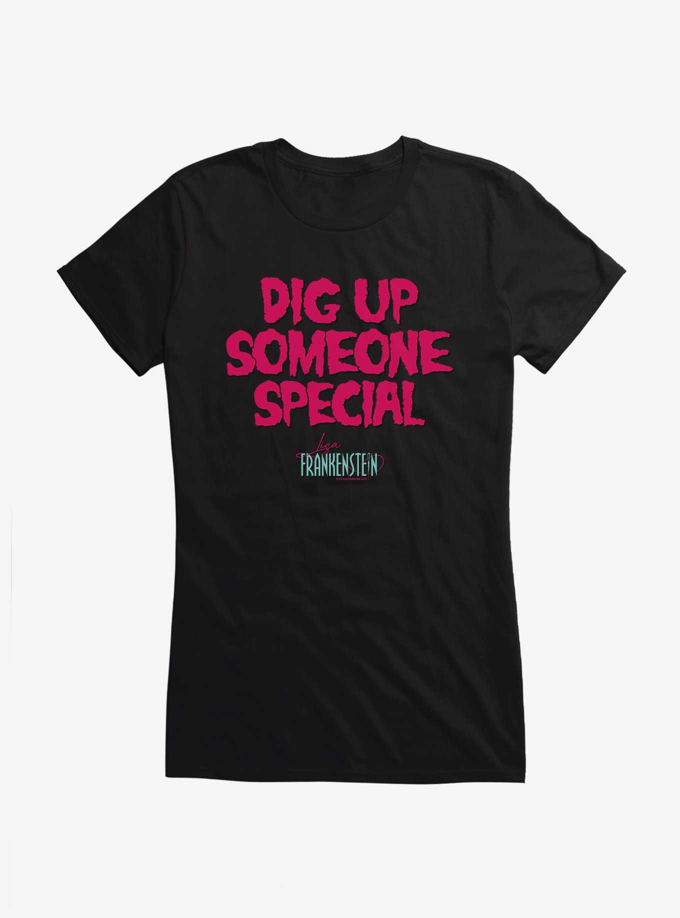 Lisa Frankenstein Dig Up Someone Special Girls T-Shirt, , hi-res