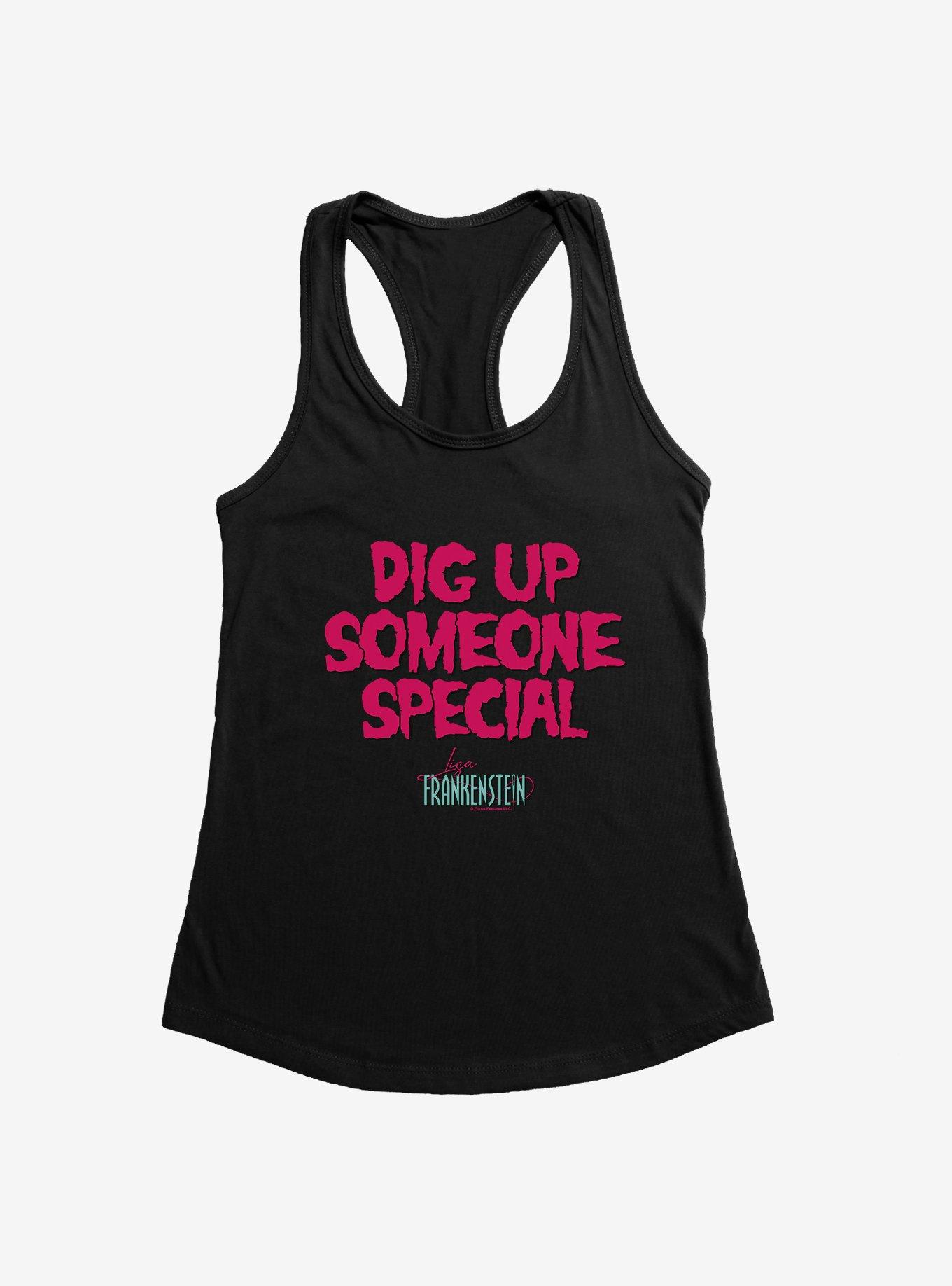 Lisa Frankenstein Dig Up Someone Special Girls Tank, BLACK, hi-res