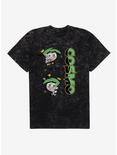 The Fairly Oddparents Cosmo Mineral Wash T-Shirt, BLACK MINERAL WASH, hi-res