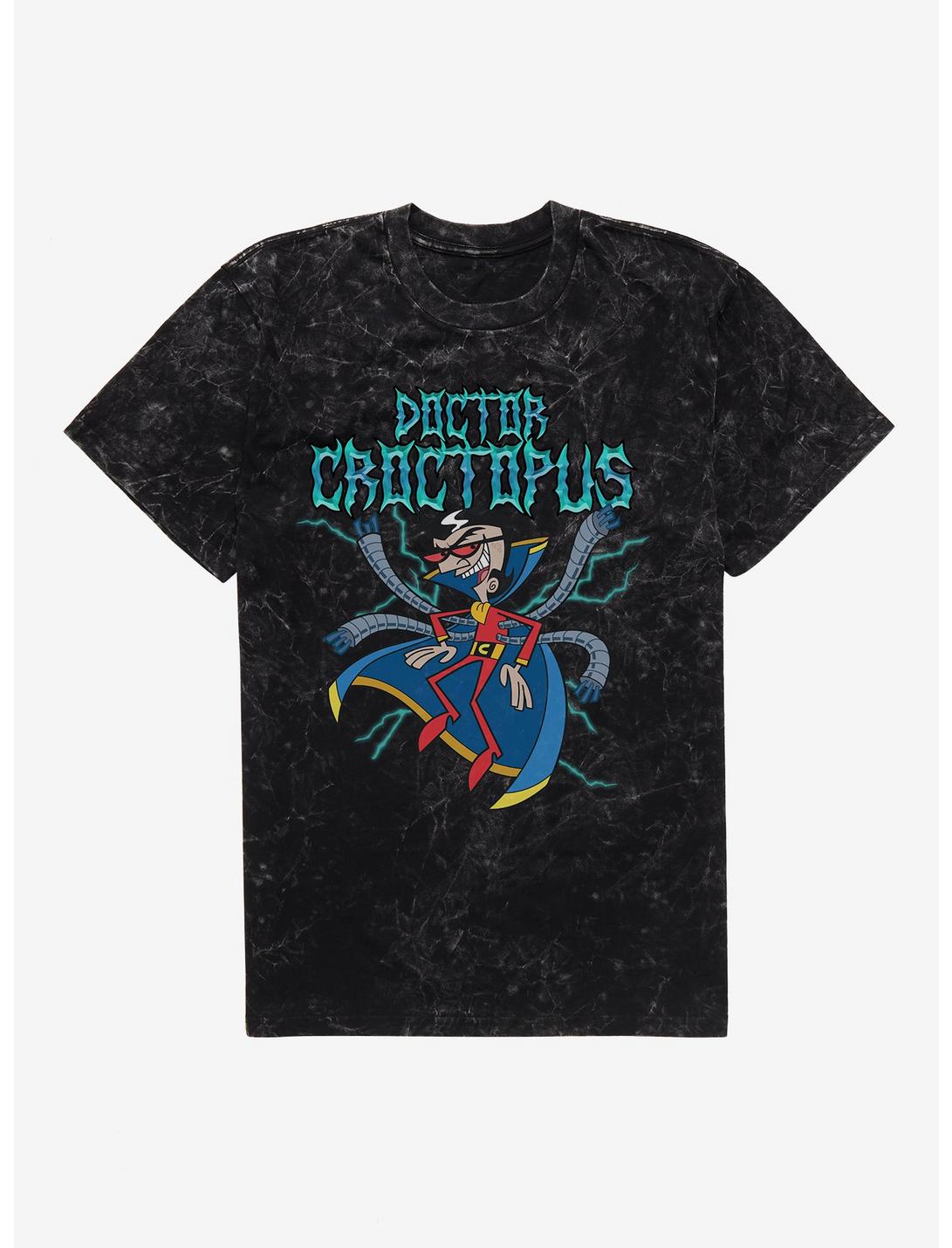 The Fairly Oddparents Doctor Croctopus Mineral Wash T-Shirt, BLACK MINERAL WASH, hi-res
