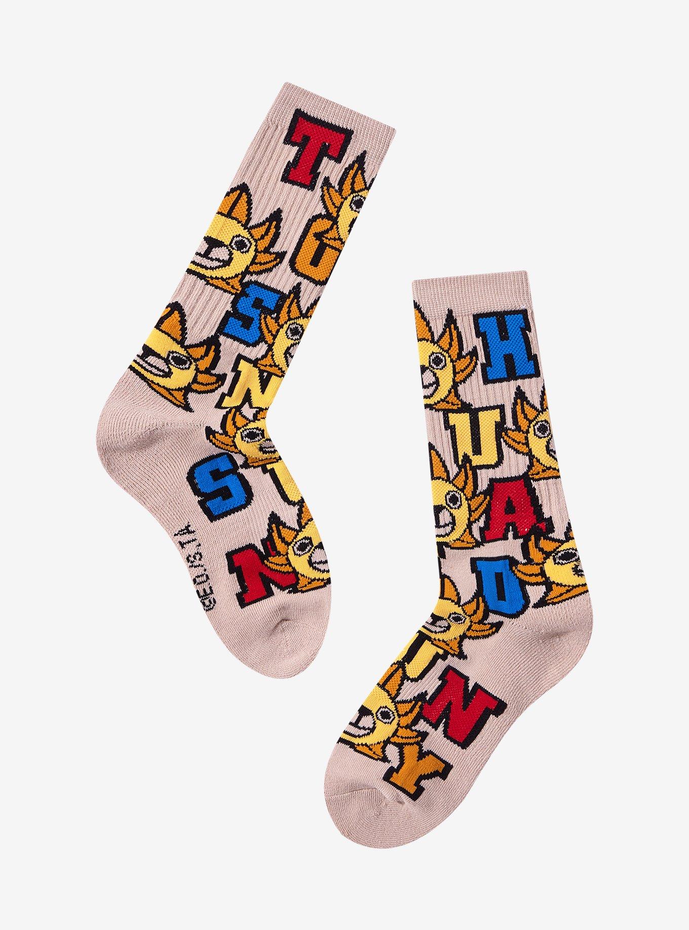 One Piece Thousand Sunny Allover Print Crew Socks — BoxLunch Exclusive