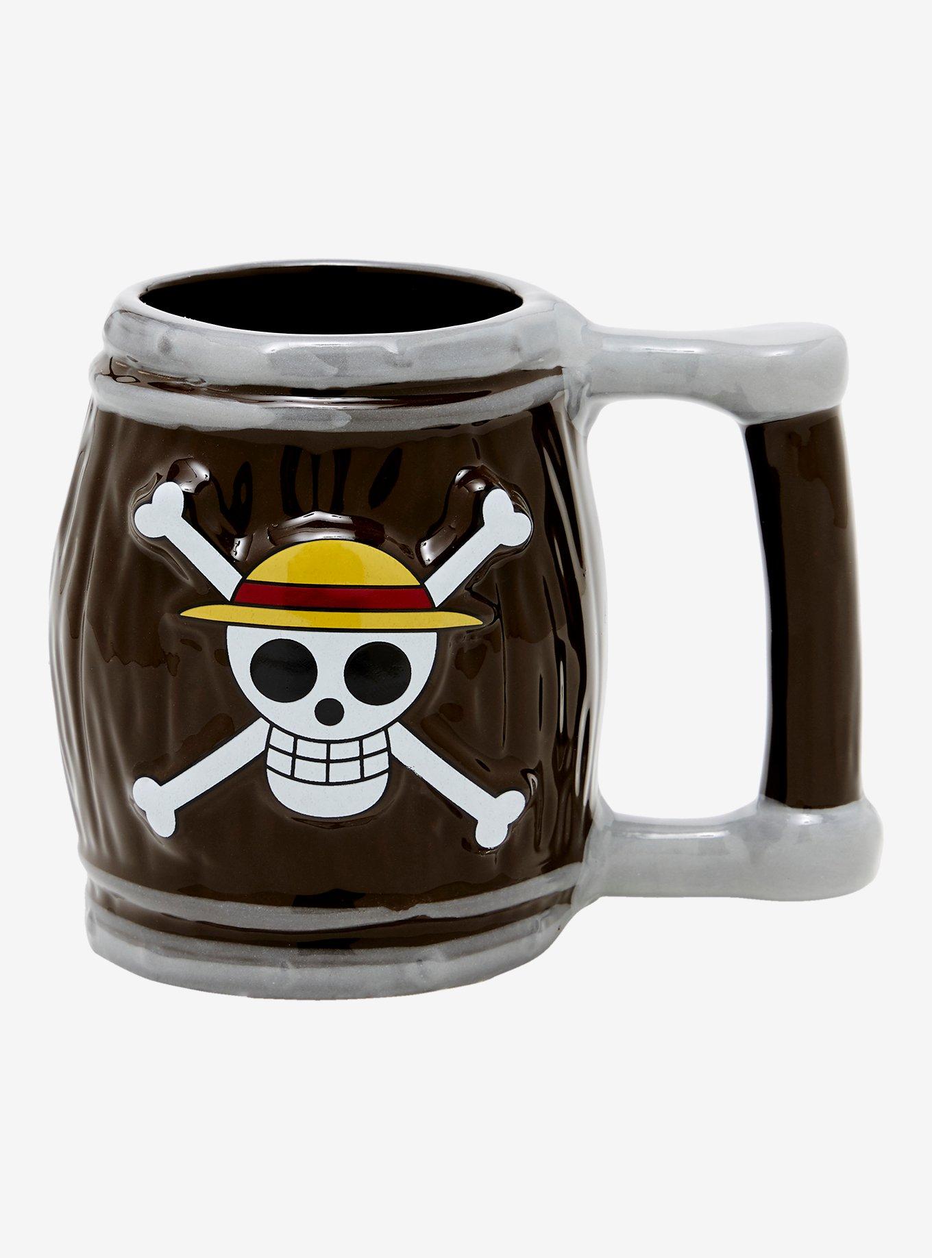 One Piece Straw Hat Crew Figural Mug, , hi-res