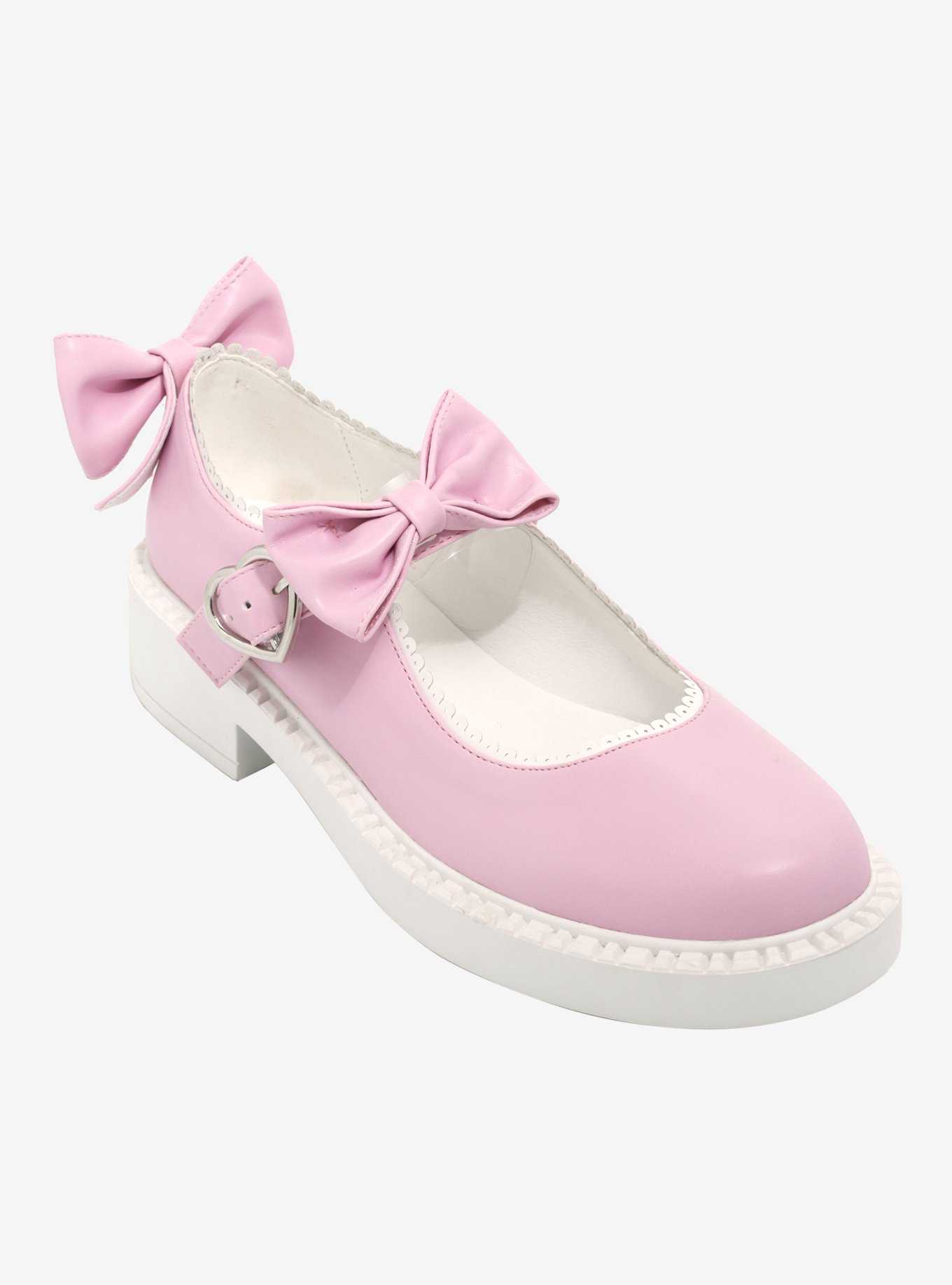 Koi Pink Fairy Bow Mary Janes, , hi-res