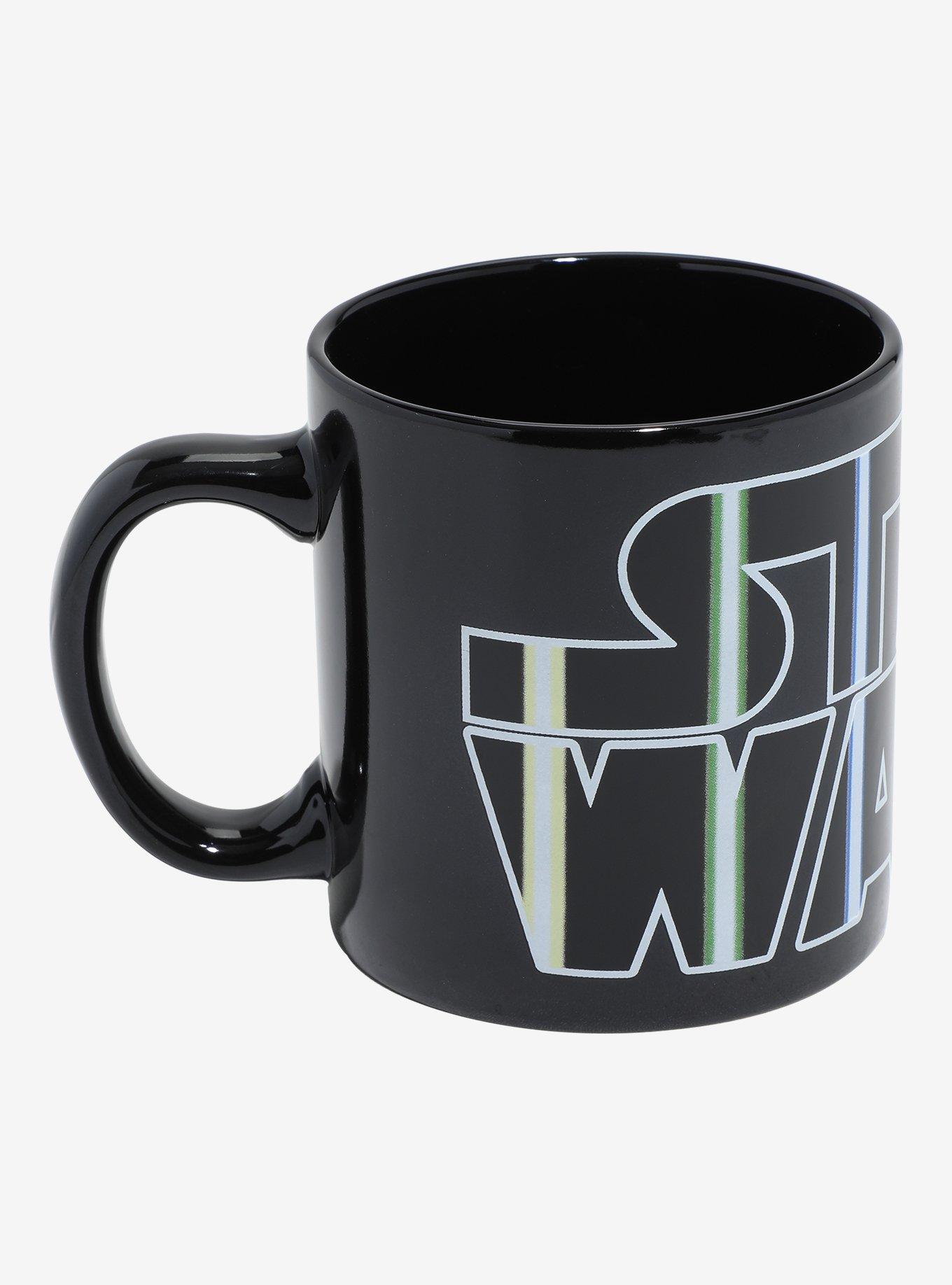 Star Wars Logo Lightsabers Mug, , hi-res