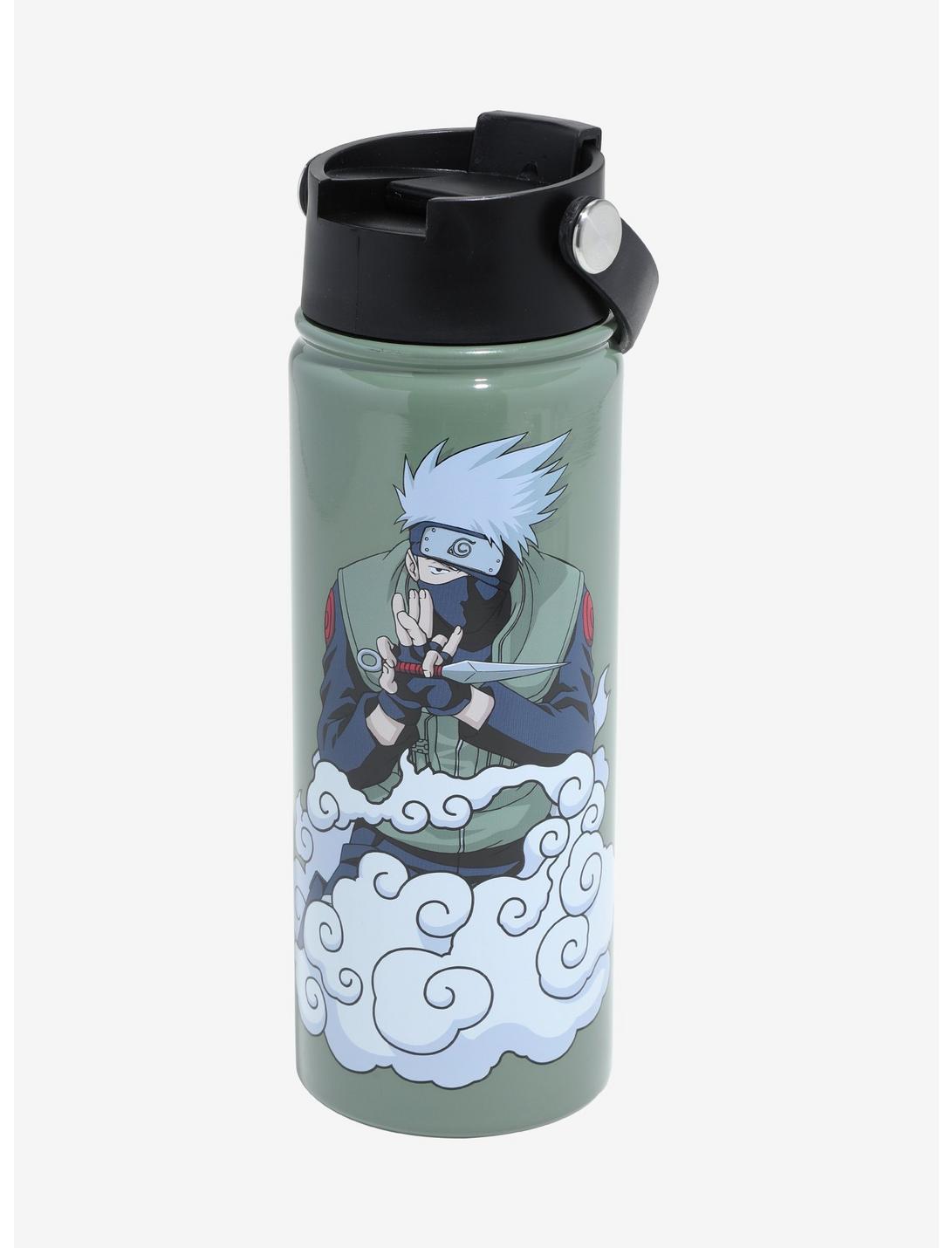 Naruto Shippuden Kakashi Stainless Steel Water Bottle, , hi-res