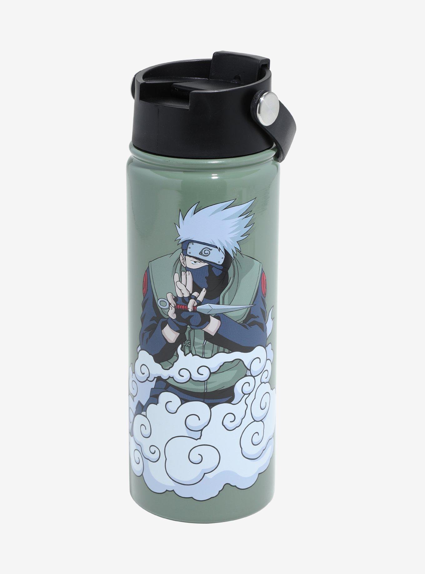 Naruto Shippuden Kakashi Stainless Steel Water Bottle, , hi-res