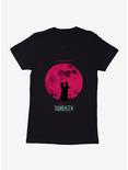Lisa Frankenstein Moon Silhouette Womens T-Shirt, BLACK, hi-res