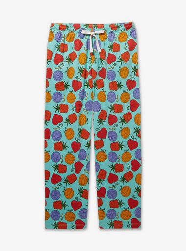 One Piece Devil Fruit Allover Print Sleep Pants -- BoxLunch
