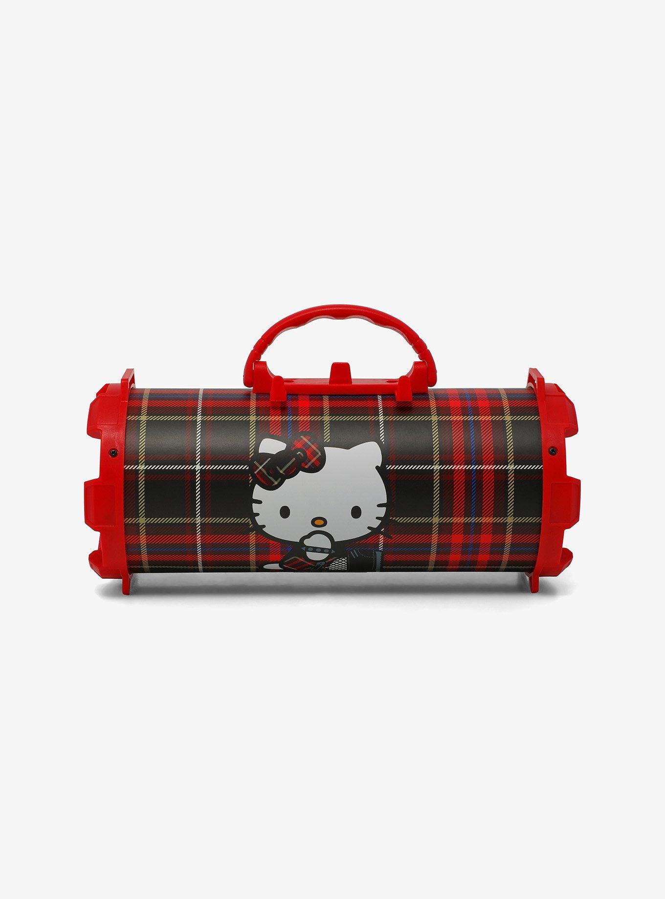 Hello Kitty Punk Plaid Wireless Boombox Speaker, , hi-res