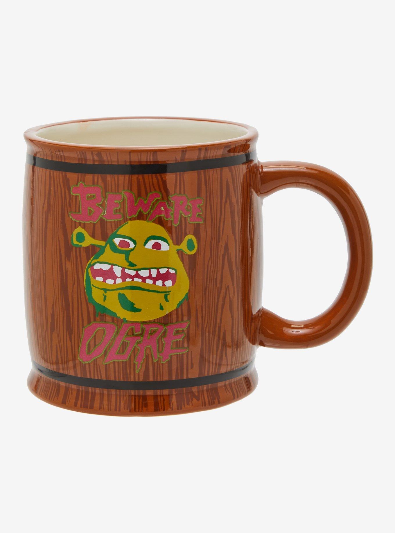 DreamWorks Shrek Beware Ogre Mug — BoxLunch Exclusive, , hi-res