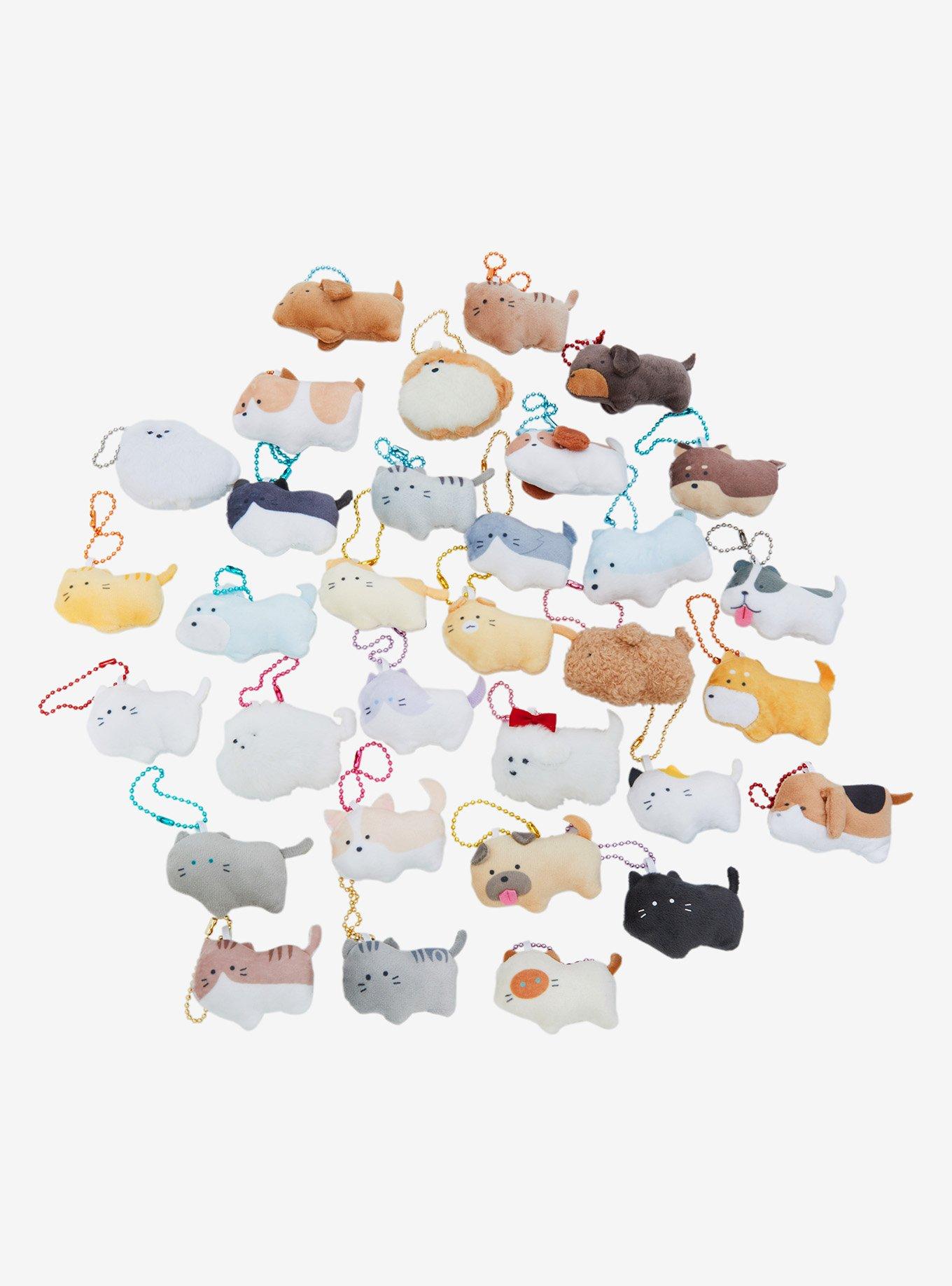 Dogs & Cats Mini Blind Assorted Plush Keychain, , hi-res