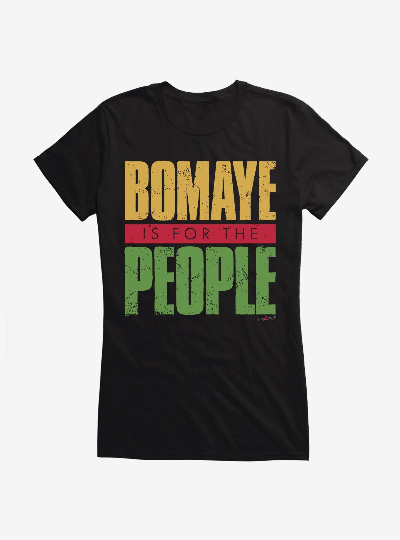 MLW: Major League Wrestling Bomaye Is For The People Girls T-Shirt