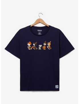 Peanuts Charlie Brown and Friends Trick-or-Treat Embroidered Women's Plus Size T-Shirt — BoxLunch Exclusive, , hi-res