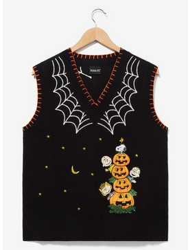 Peanuts Charlie Brown and Friends Great Pumpkin Women's Vest — BoxLunch Exclusive, , hi-res