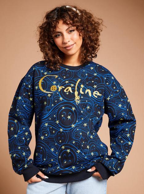 Women's All Over Embroidered Star Sweatshirt from Crew