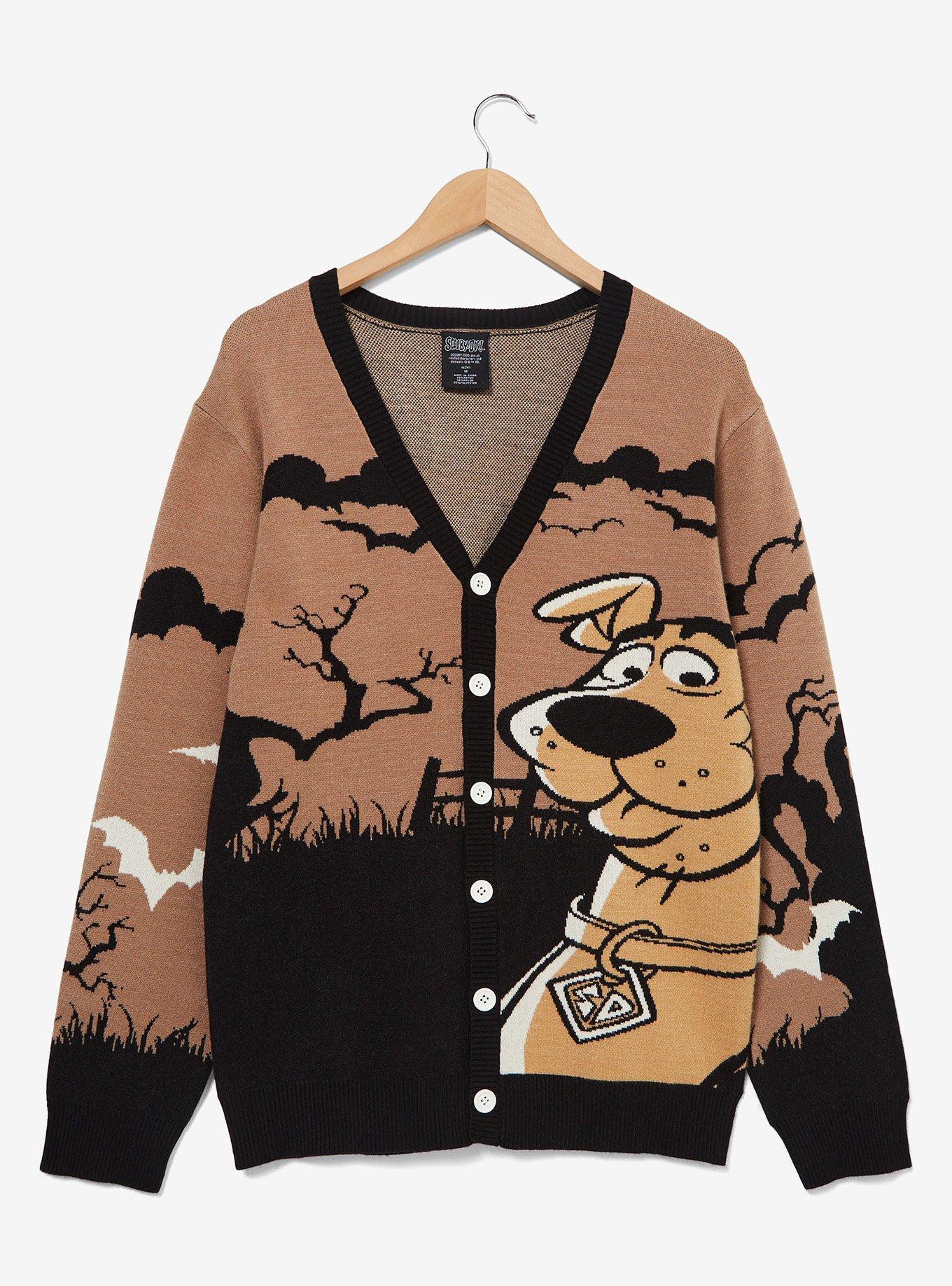 Scooby-Doo! Haunted Mansion Classic Cardigan — BoxLunch Exclusive, , hi-res