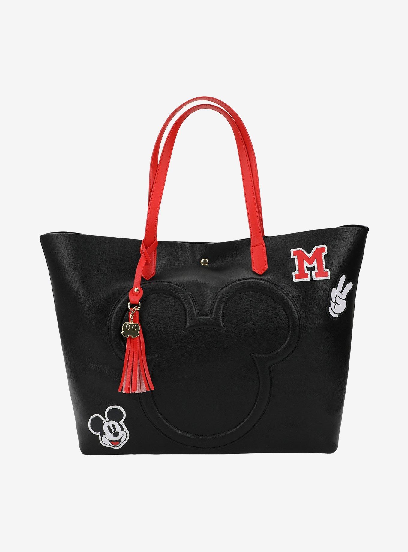 Disney Mickey Mouse Debossed Tote Bag, , hi-res