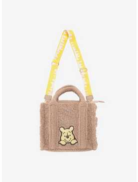 Disney Winnie The Pooh Brown Sherpa Tote Bag, , hi-res