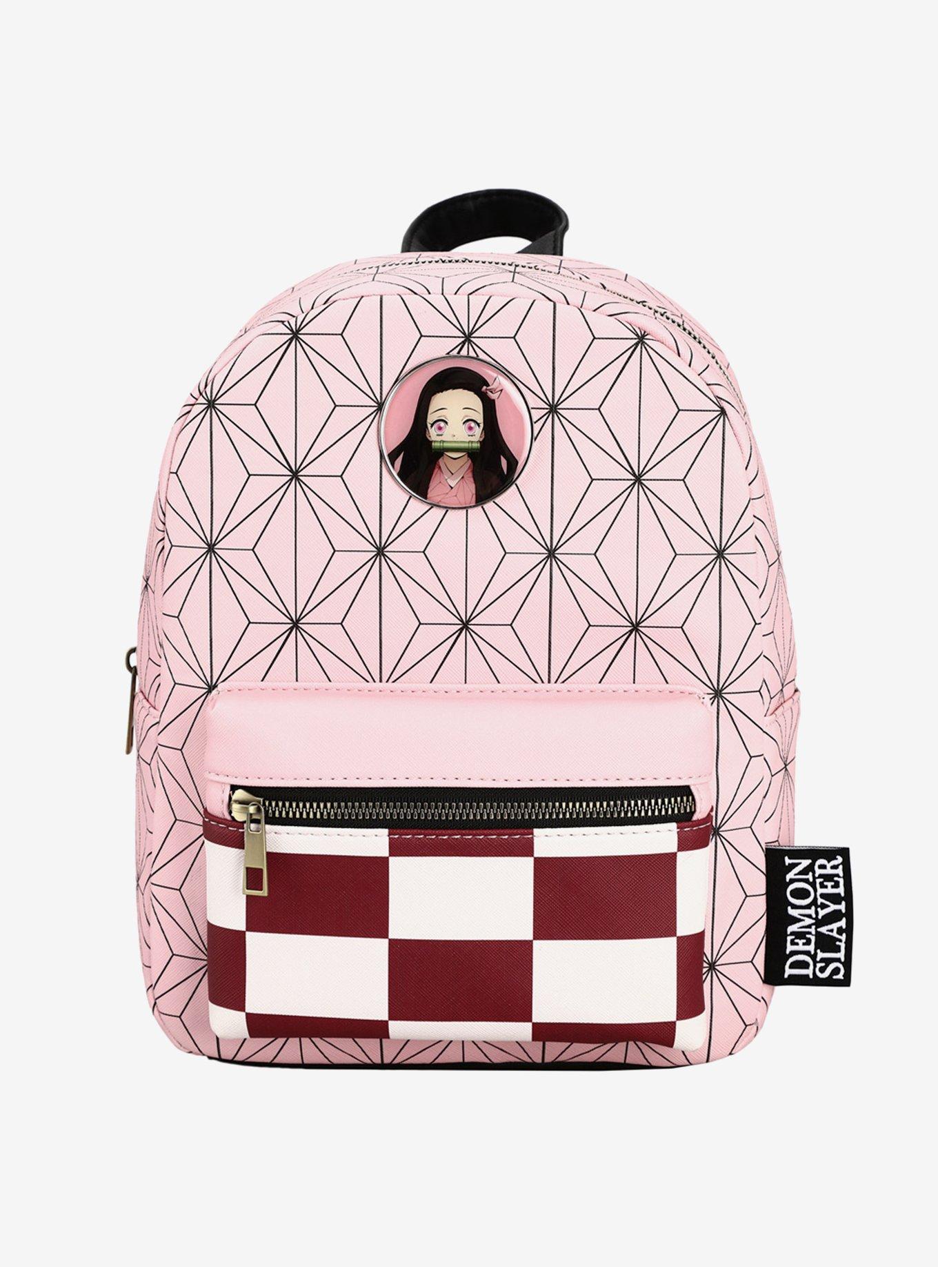 Demon Slayer Nezuko Backpack Kimetsu 2024 No Yaiba Tanjiro Bioworld Mini NWT