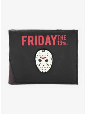 Friday The 13th Jason Mask Bifold Wallet, , hi-res