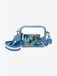 Disney Stitch Clear Crossbody Bag With Floral Cardholder, , hi-res