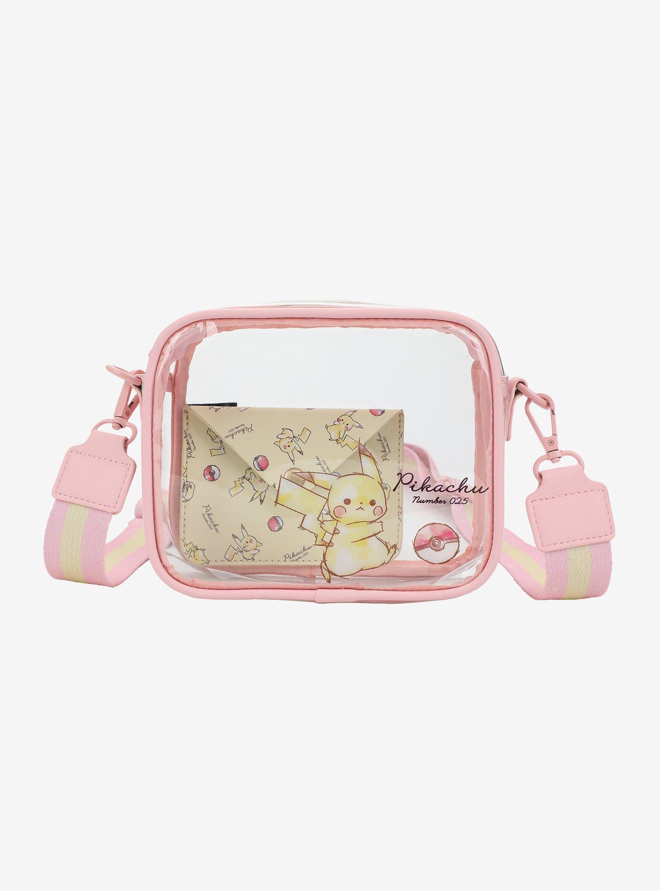Pokemon Pikachu Clear Crossbody Bag With Wallet, , hi-res
