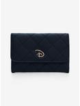 Disney D Logo Quilted Flap Wallet, , hi-res