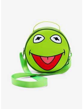 Disney The Muppets Kermit Face Crossbody Bag, , hi-res