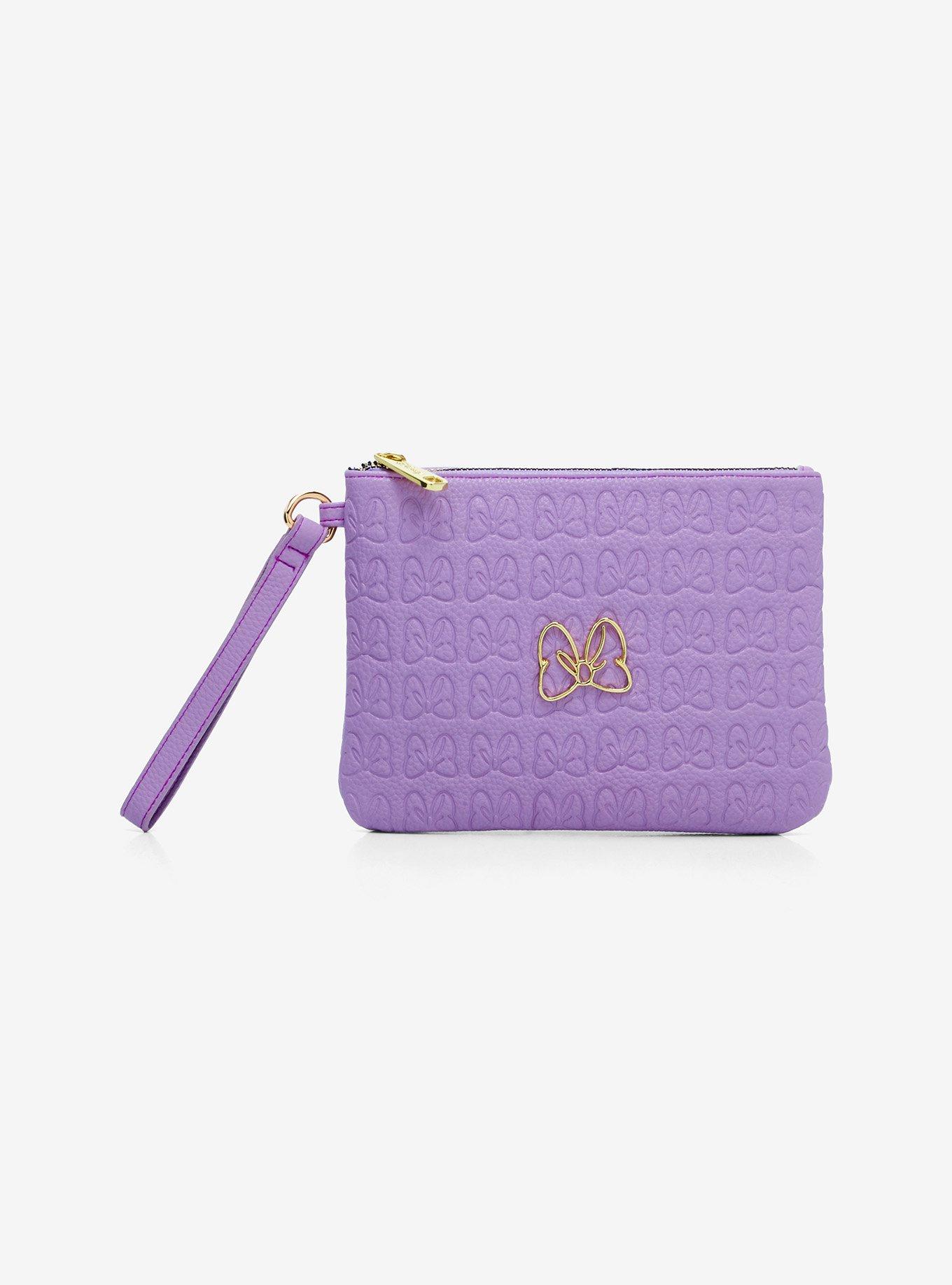 Loungefly Disney Minnie Mouse Bow Wristlet Wallet, , hi-res
