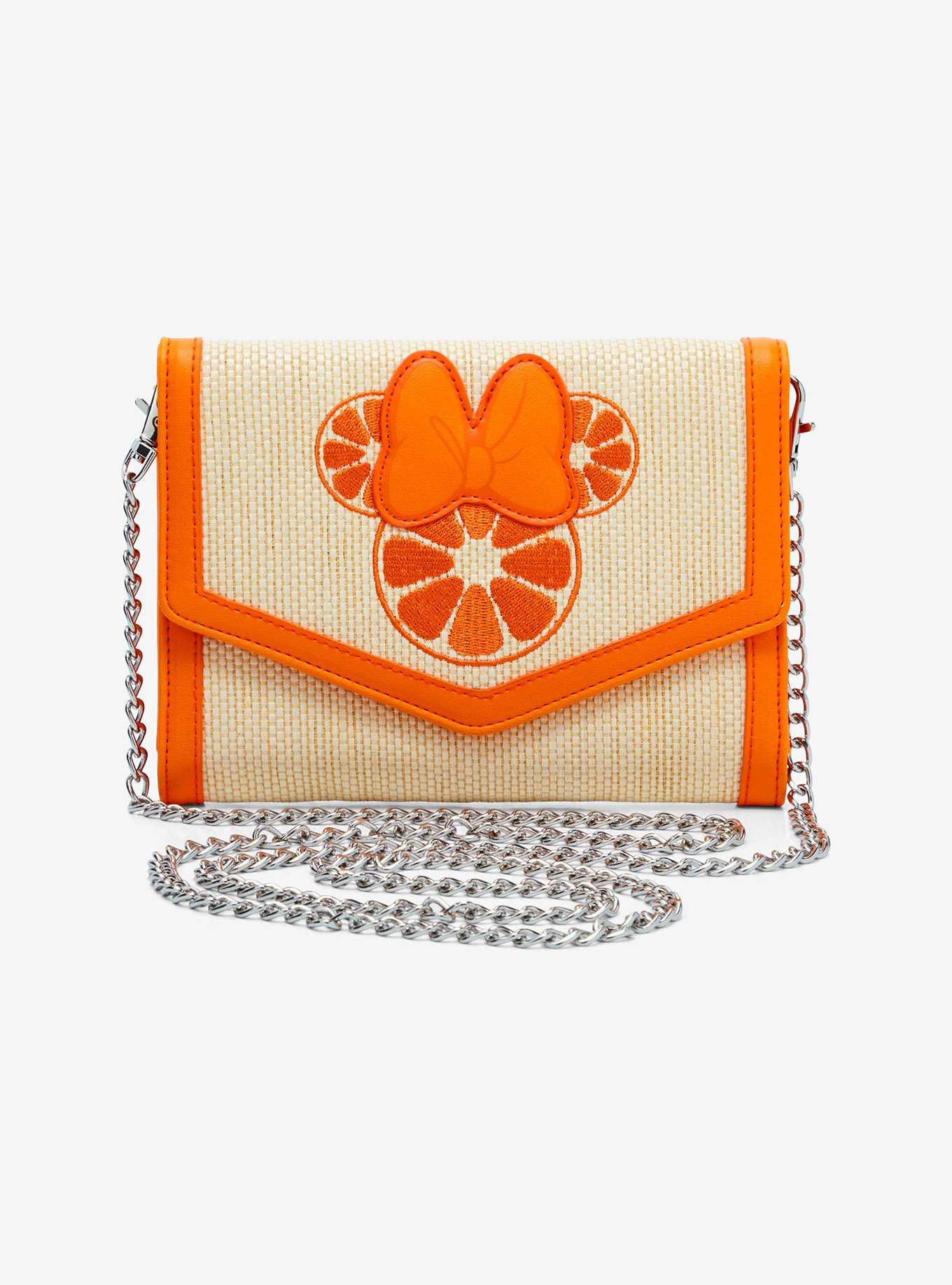 Disney Minnie Mouse Citrus Woven Crossbody Bag, , hi-res