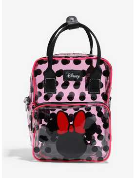 Disney Minnie Mouse Dots Light-Up Clear Athletic Crossbody Bag, , hi-res