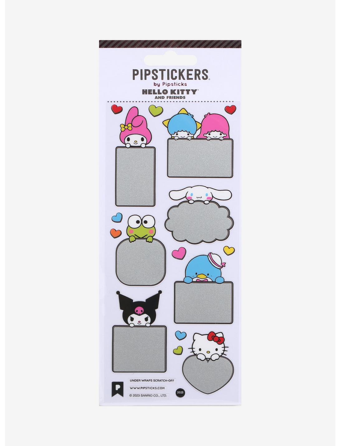 Pipsticks Hello Kitty And Friends Scratch-Off Foil Sticker Sheet, , hi-res